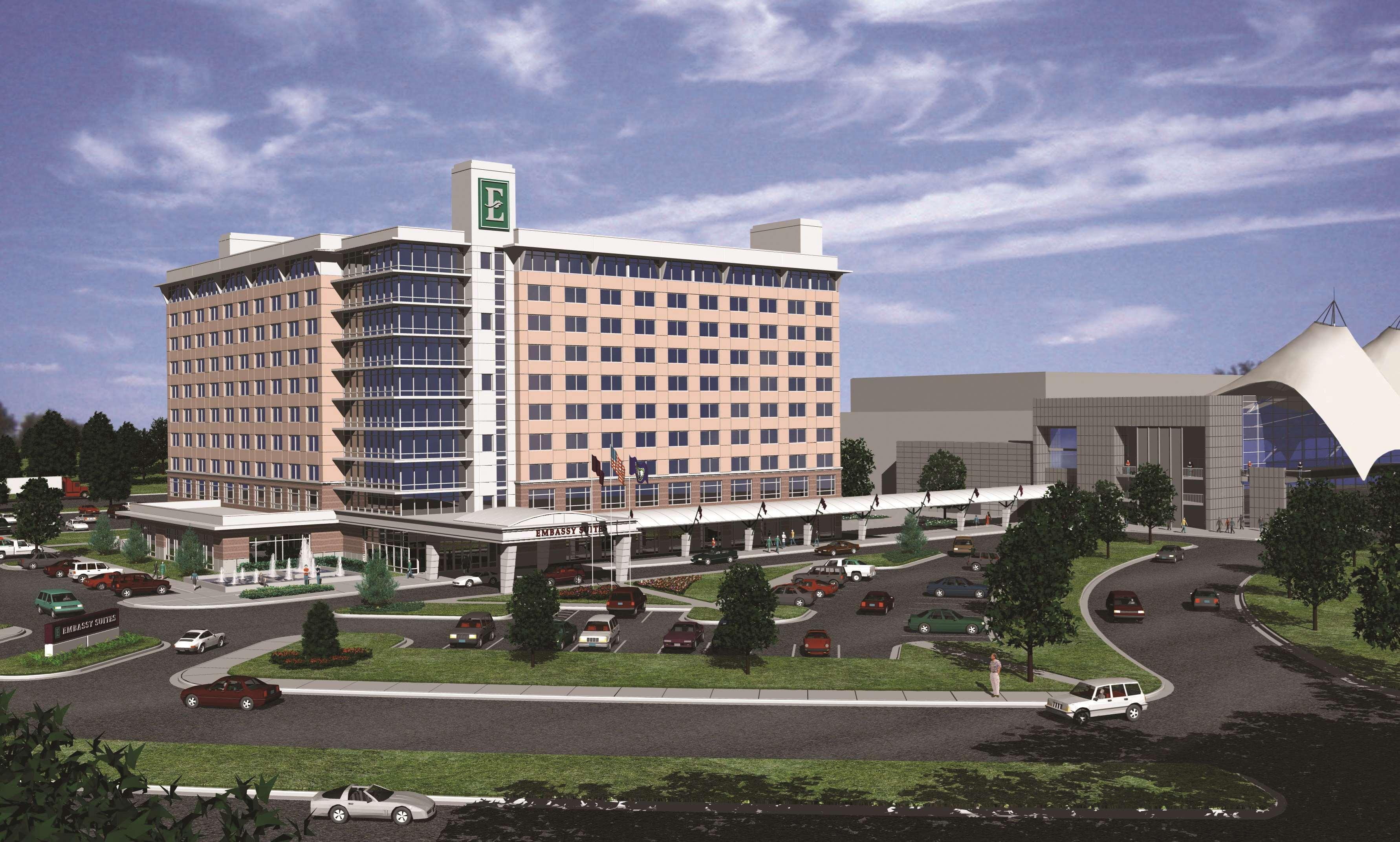Embassy Suites By Hilton Hampton Convention Center Экстерьер фото